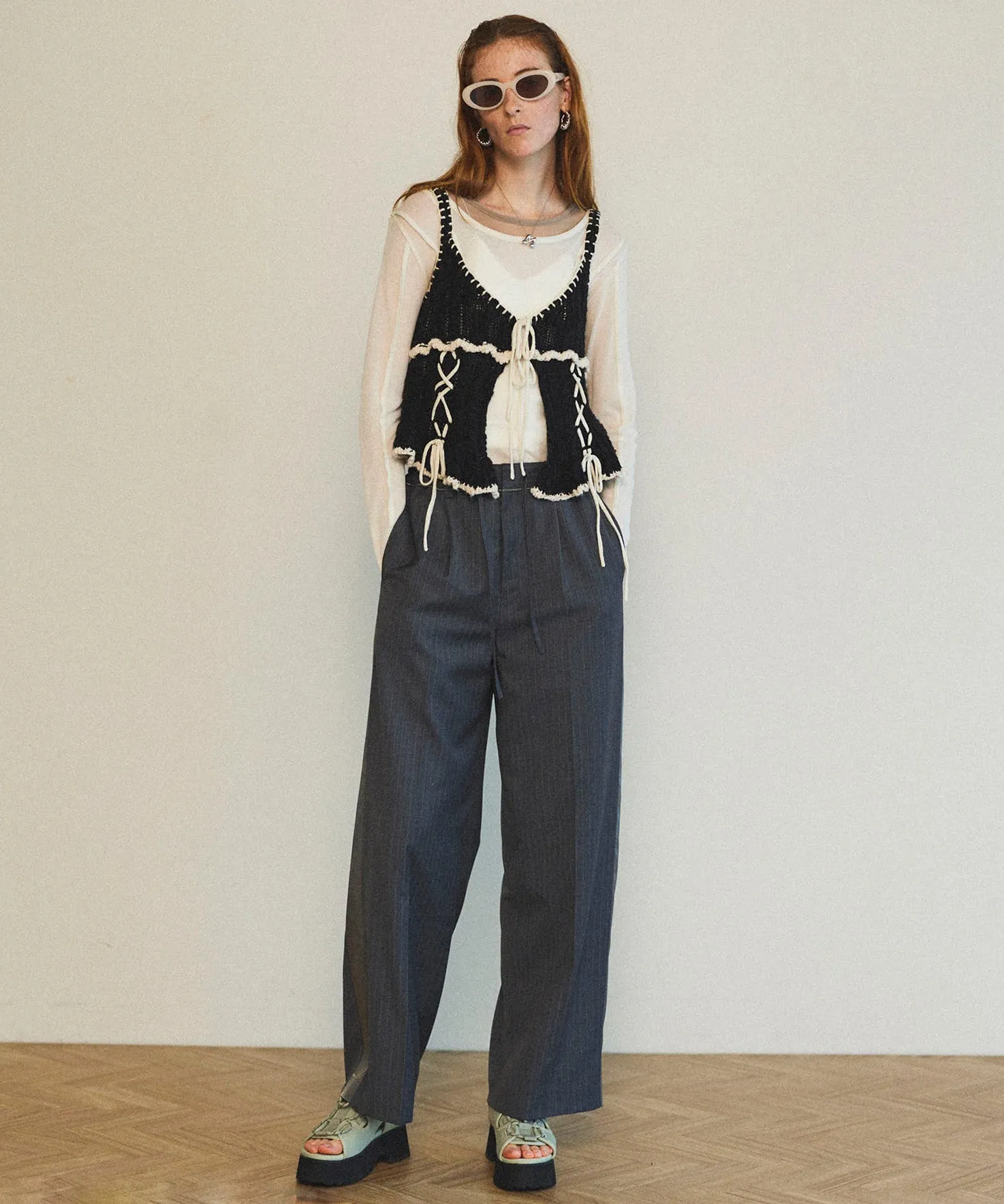 2way Neck Sheer Docking Tops