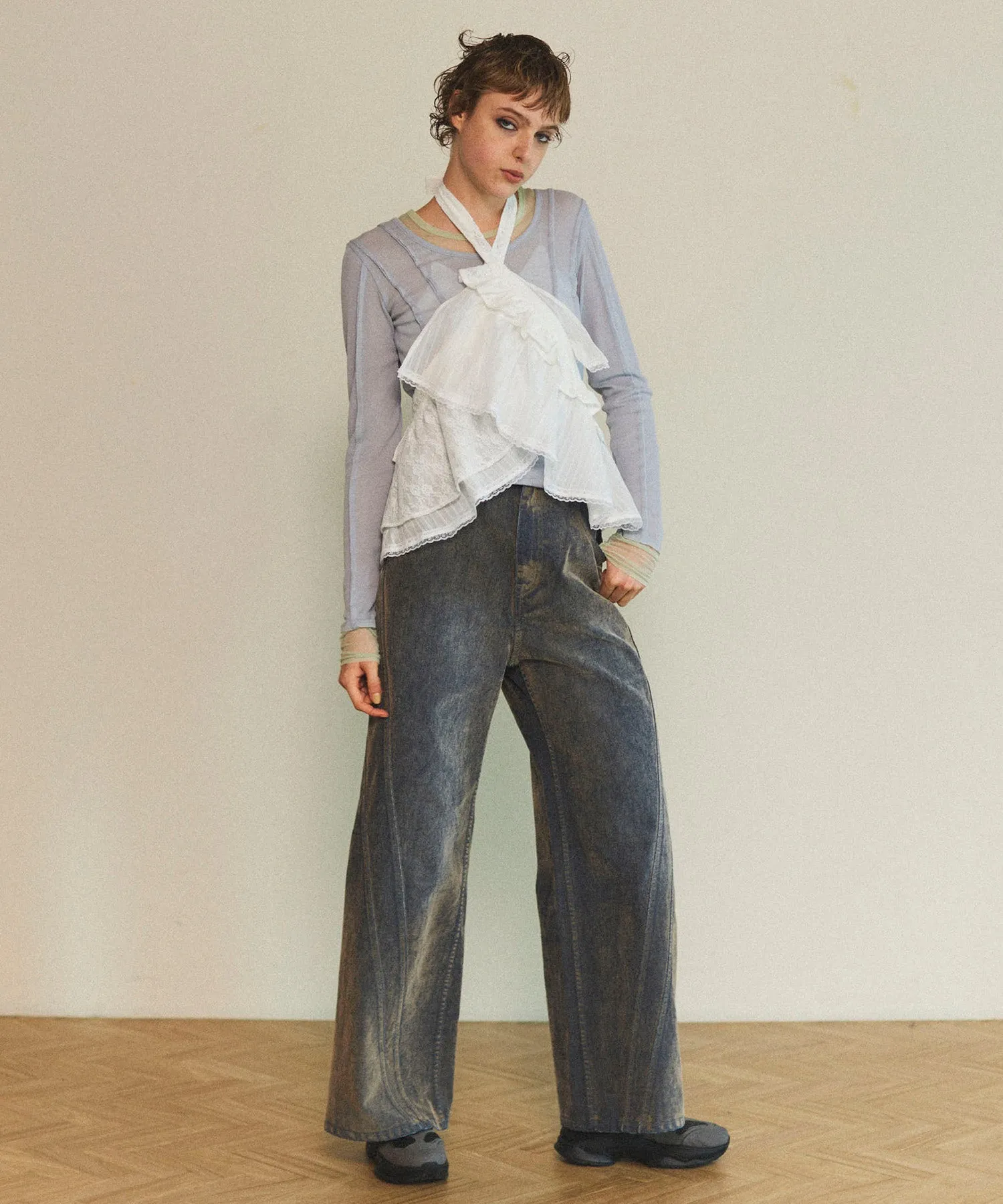 2way Neck Sheer Docking Tops