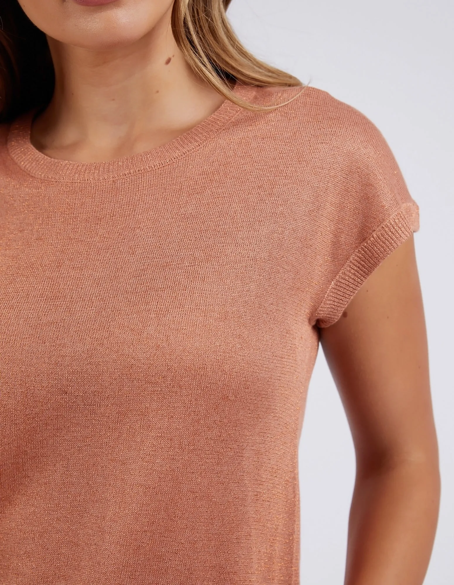 Alma Metallic Knit