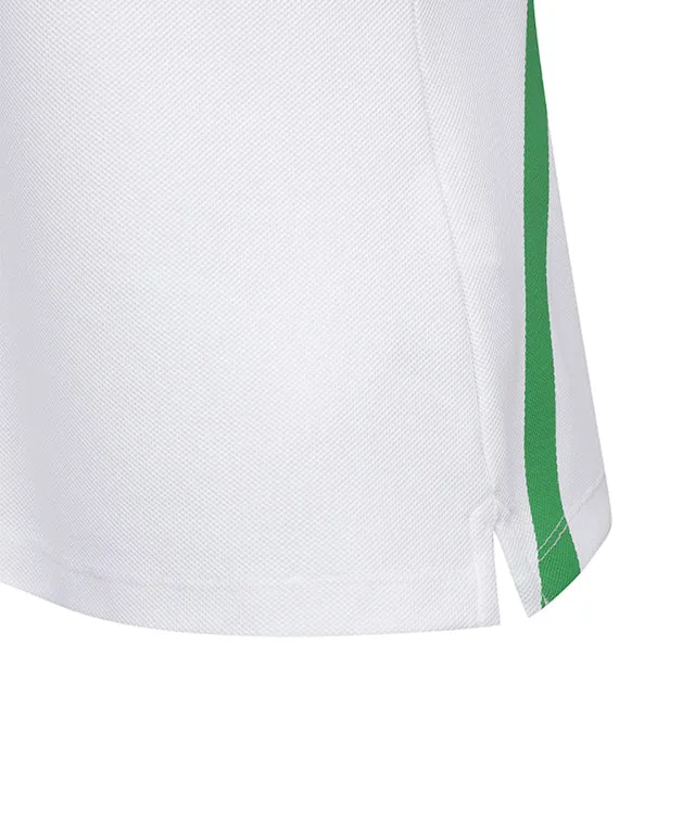ANEW Golf: Women Back Signature Logo Pique Short T-Shirt