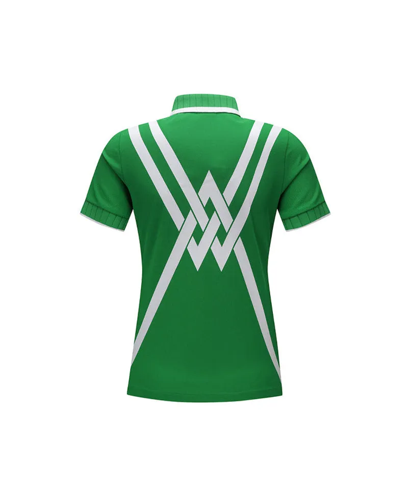 ANEW Golf: Women Back Signature Logo Pique Short T-Shirt