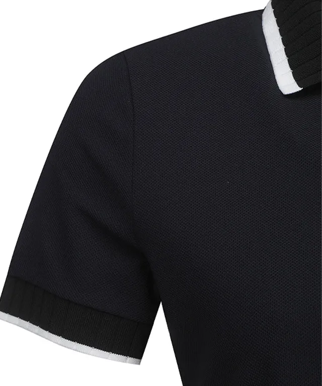 ANEW Golf: Women Back Signature Logo Pique Short T-Shirt