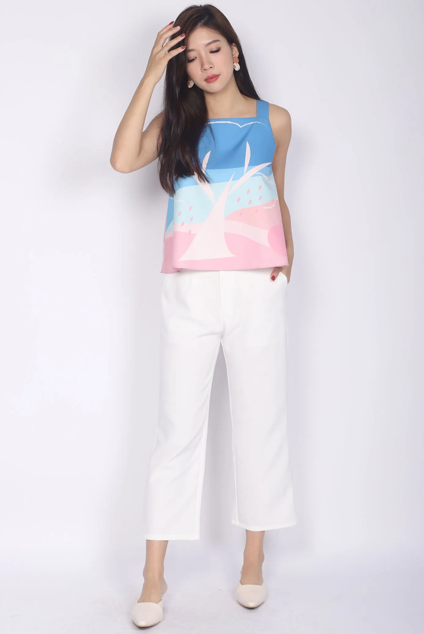 Apple Of My Eye Top In Pink/Mint