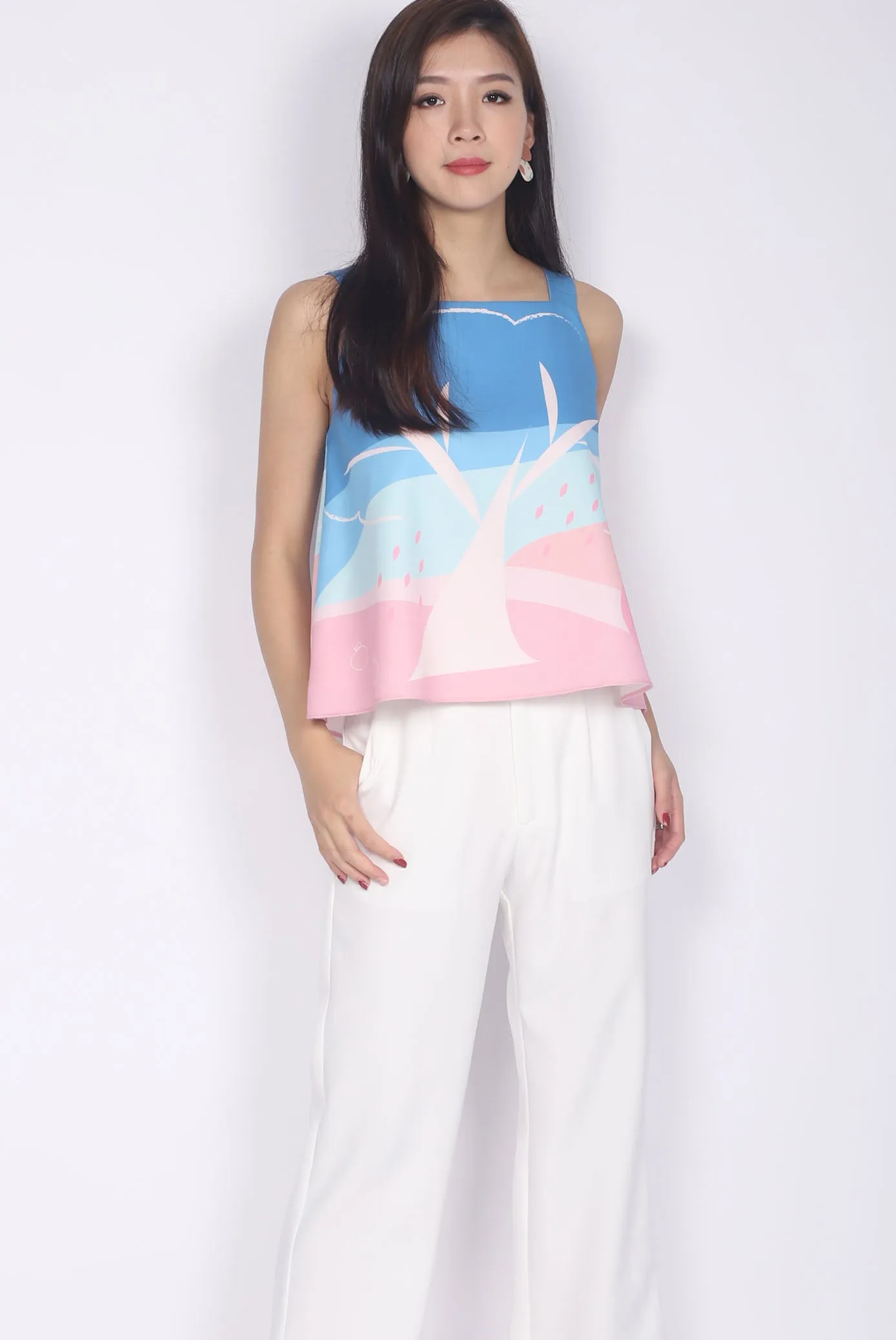 Apple Of My Eye Top In Pink/Mint