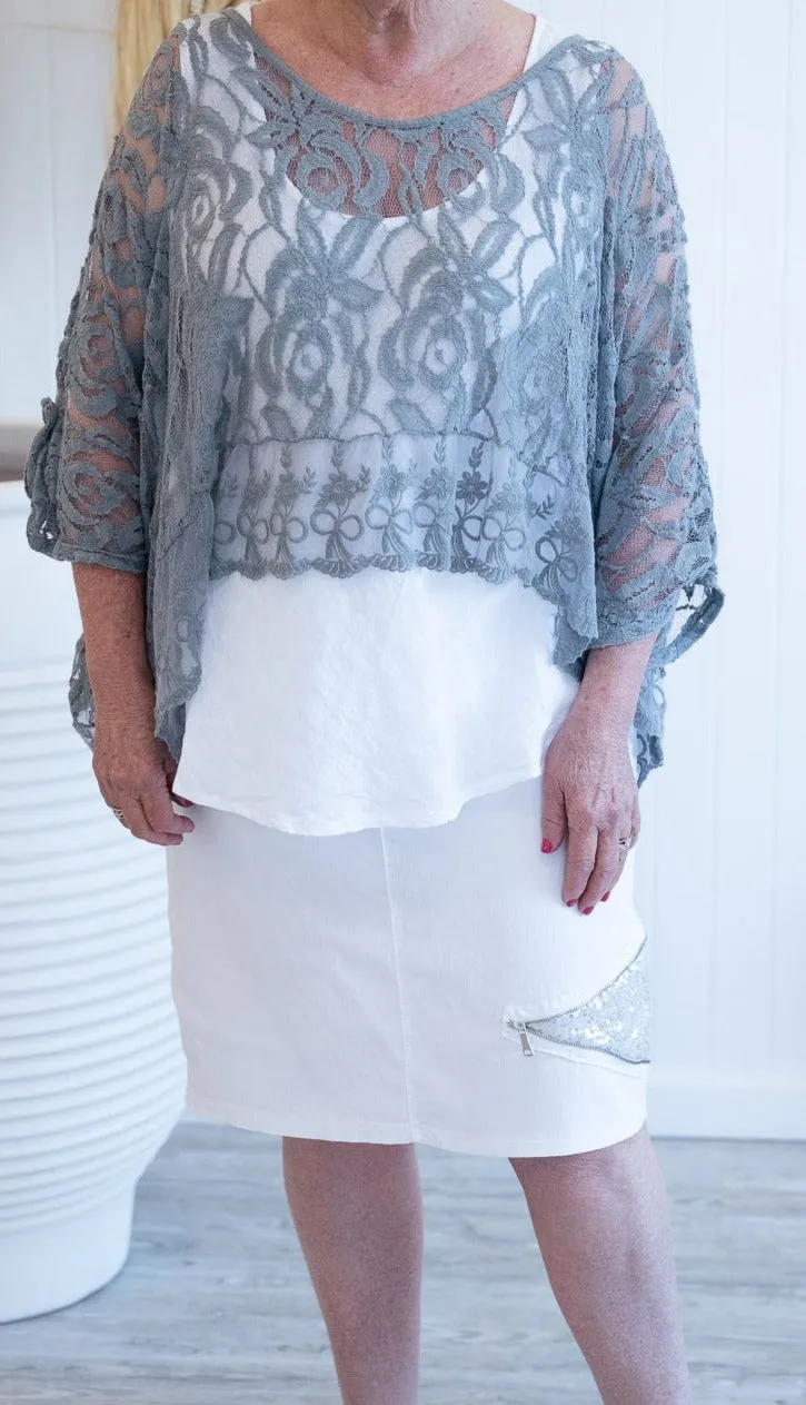 Belaroma Lace Top