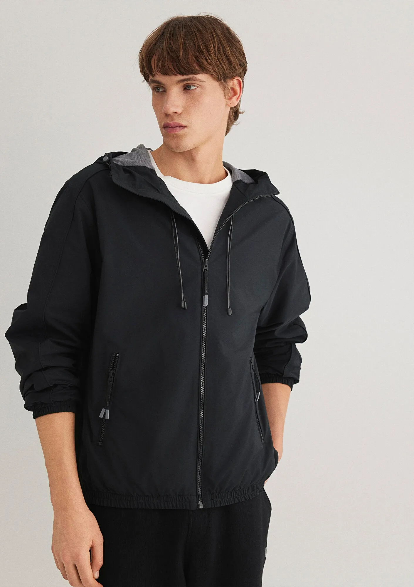 Black Hooded