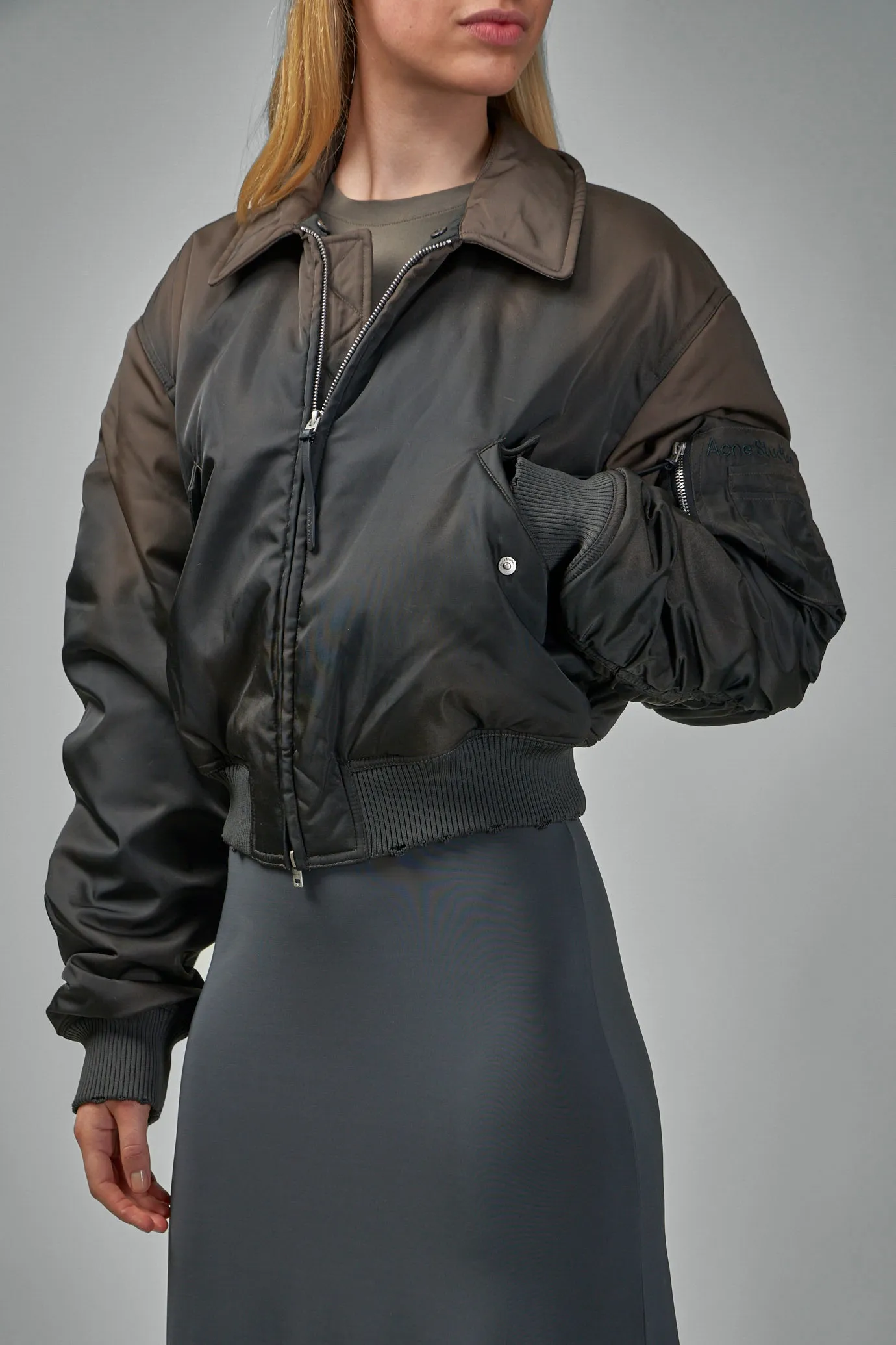 Bomber Jacket Furry Collar