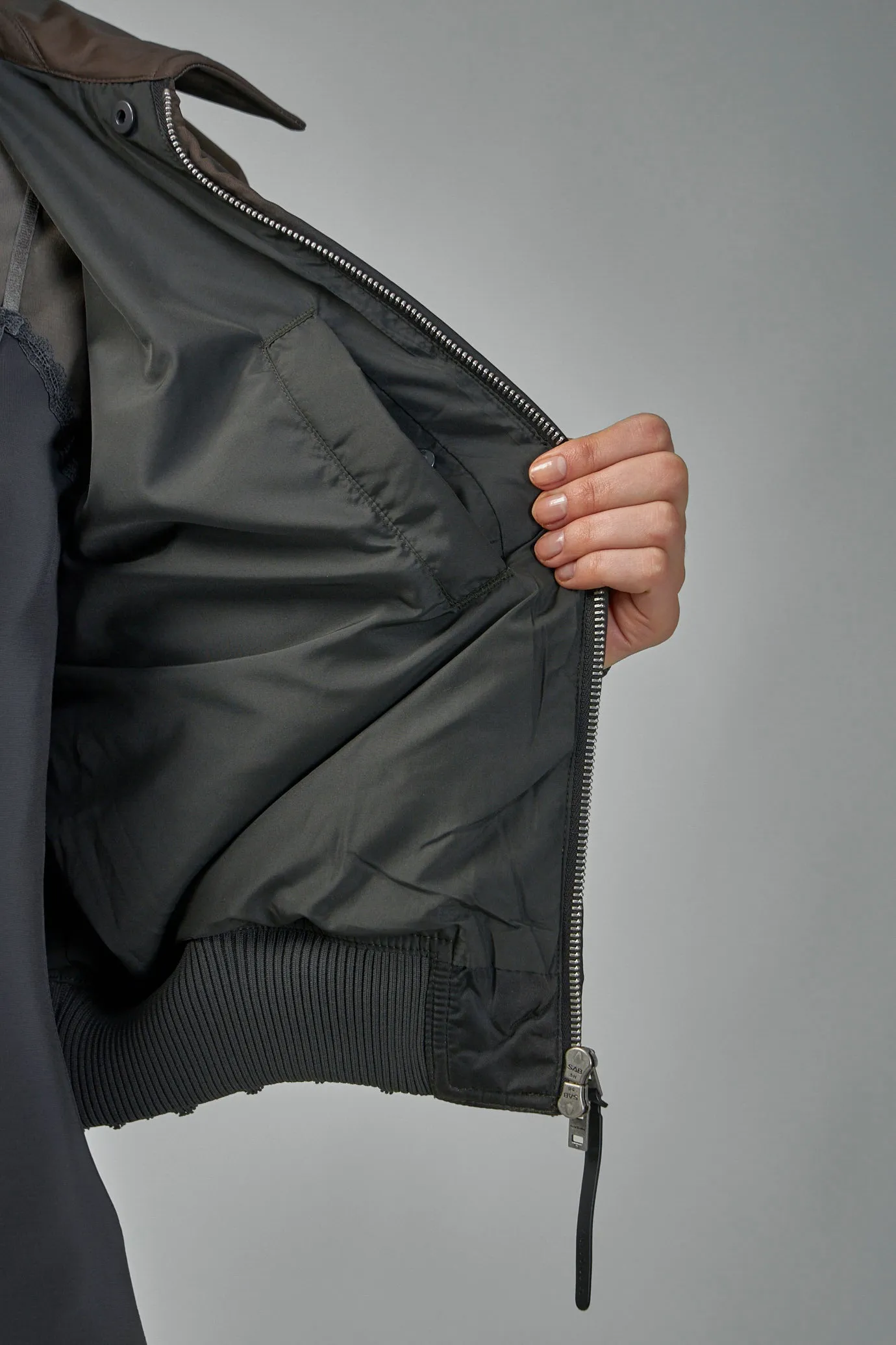 Bomber Jacket Furry Collar