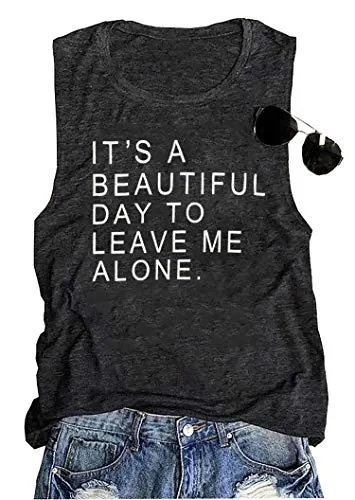 BOMYTAO Sarcastic Tank Top