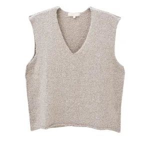 Boucle Knit Vest