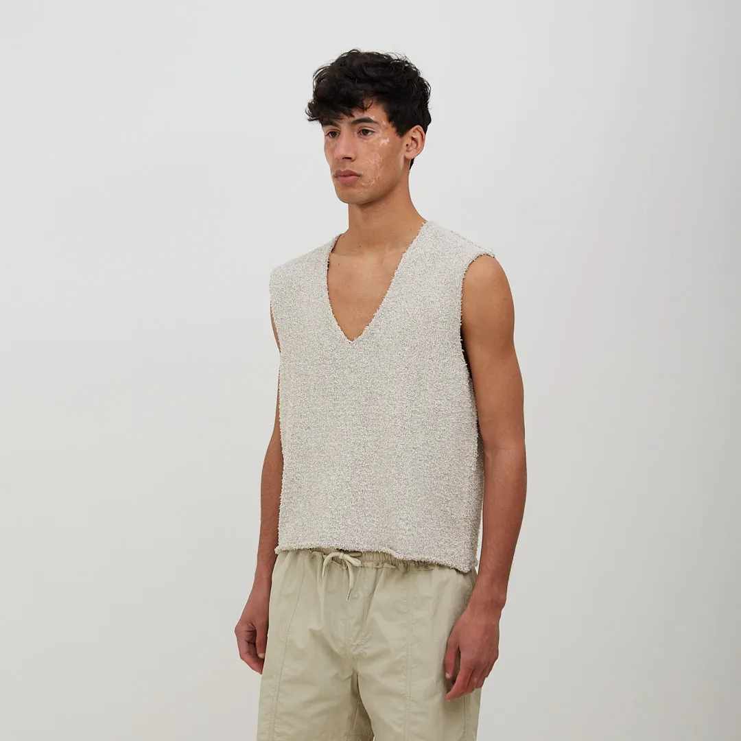 Boucle Knit Vest