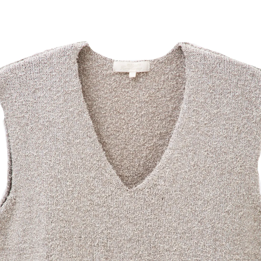 Boucle Knit Vest