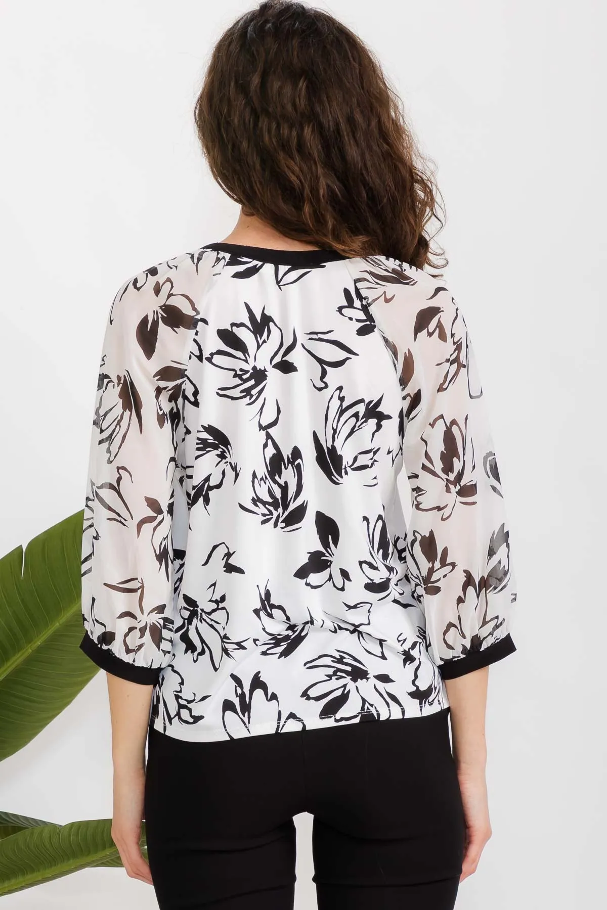 BUTTON FRONT CONTRAST PIPPING SHIRT