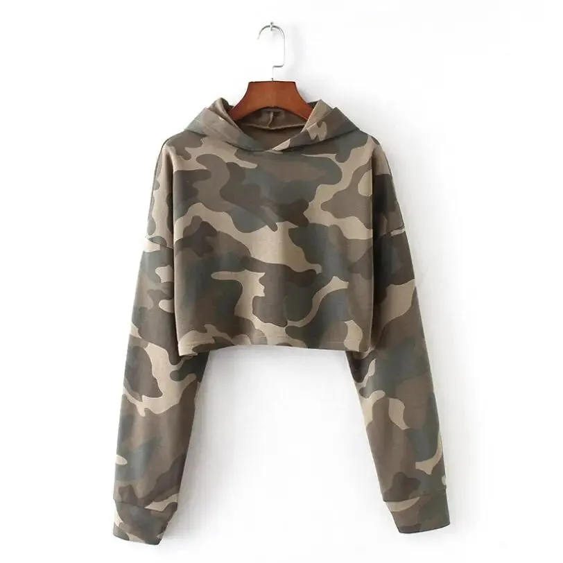 Camouflage Running Hooded Jacket