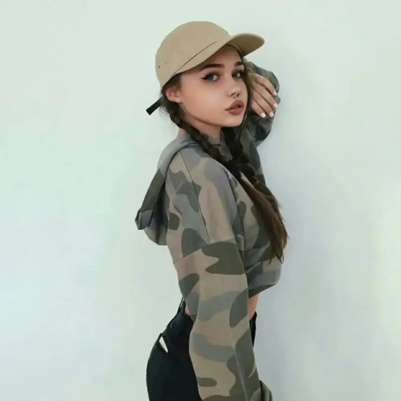 Camouflage Running Hooded Jacket