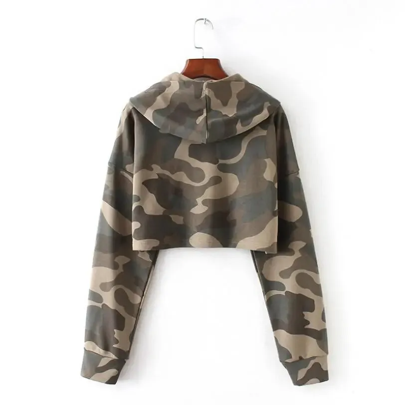 Camouflage Running Hooded Jacket