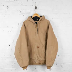 Carhartt Hooded Work Jacket - Beige - XXL