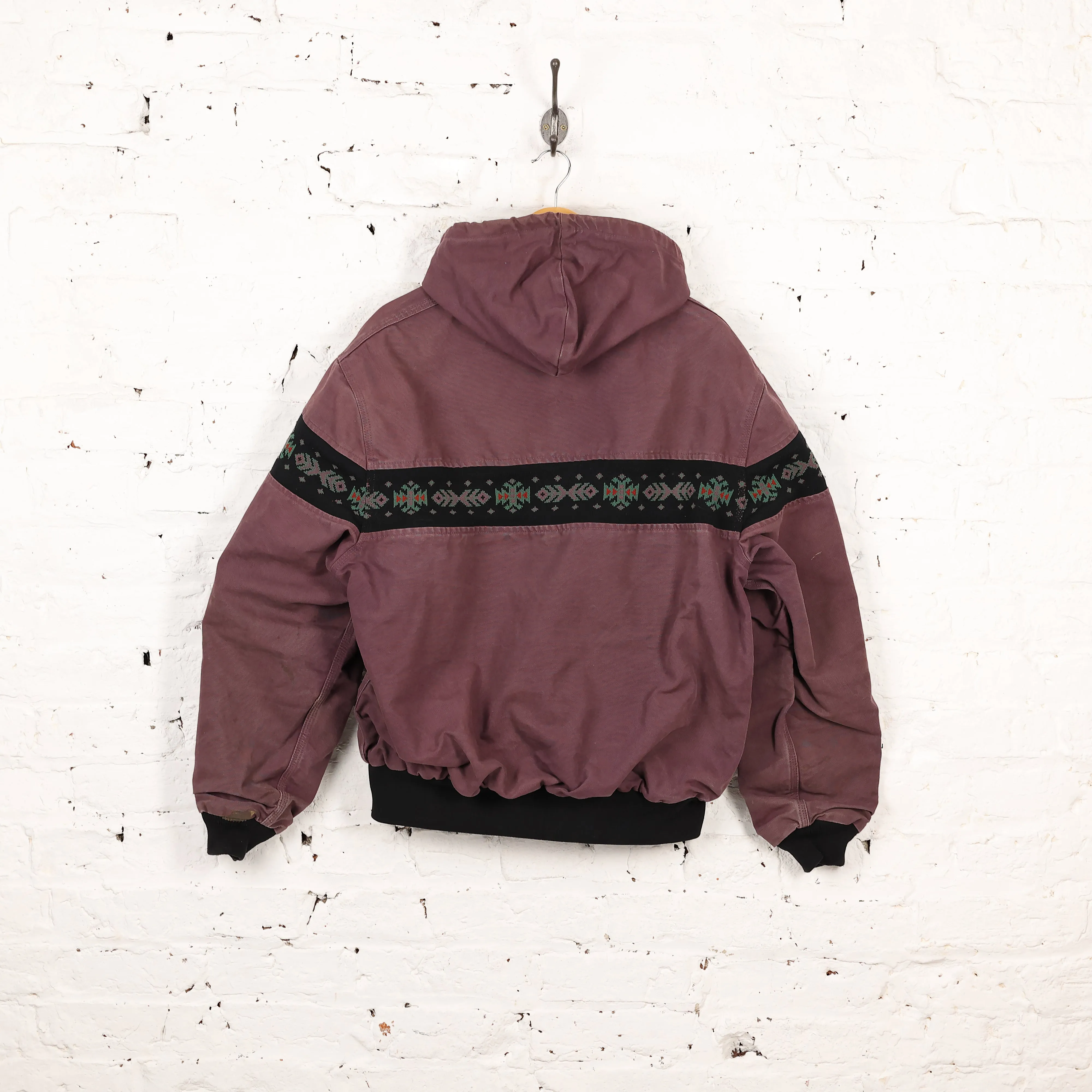 Carhartt Hooded Work Jacket - Purple - XL