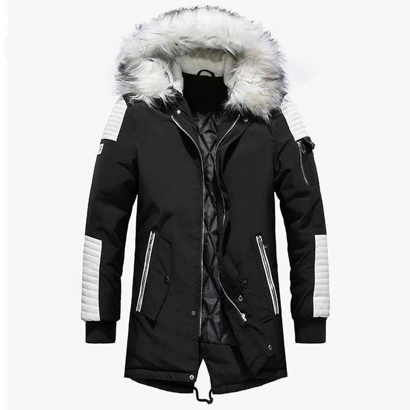 Casual Long Outwear Hooded Jackets