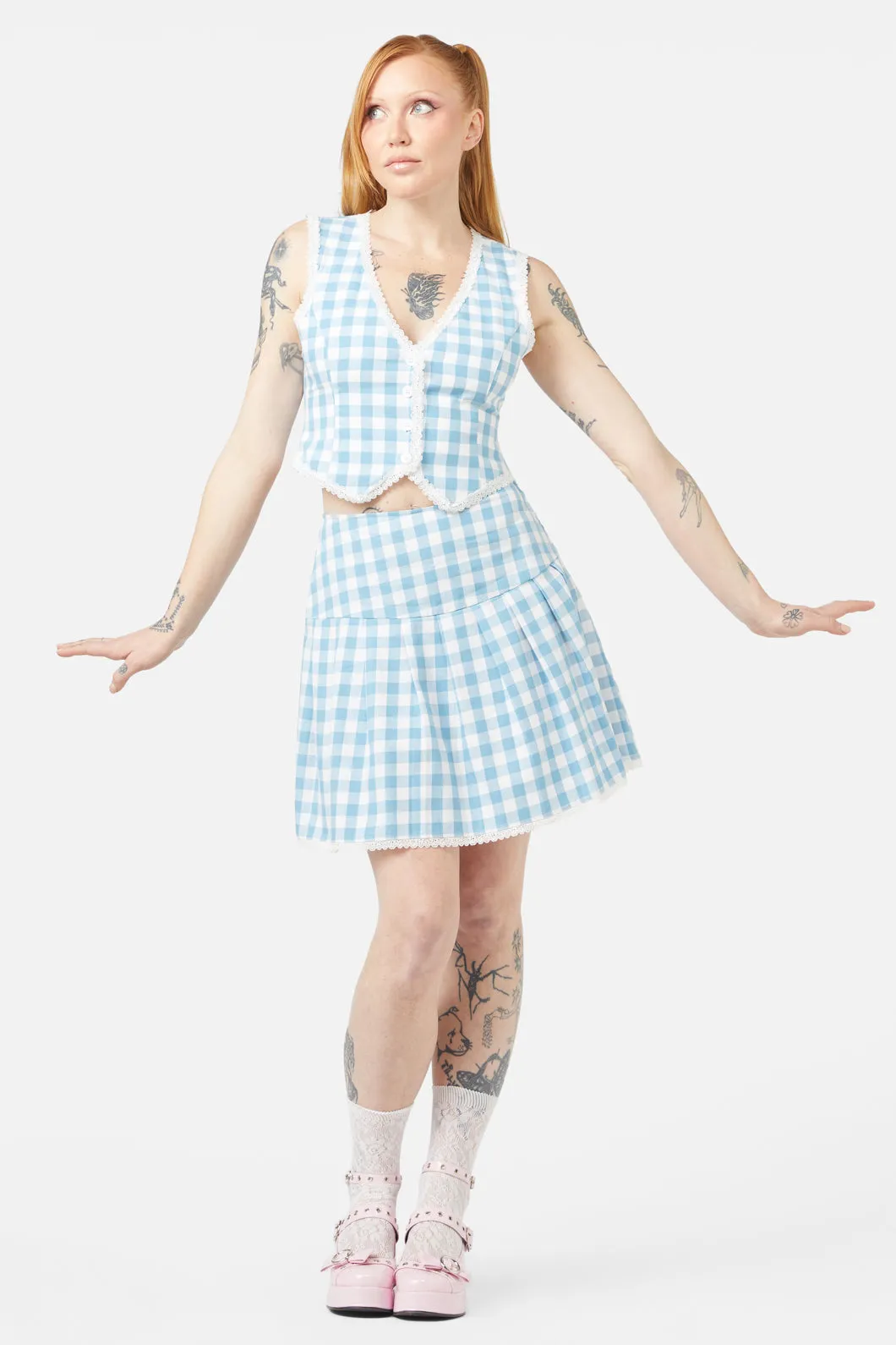 Catrina Gingham Skirt
