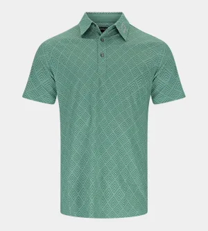 CHEVRON POLO - SAGE