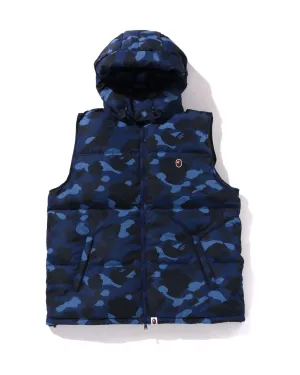 Color Camo Down Vest