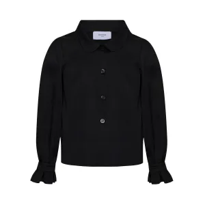 Cotton Blouse Geneva, Black