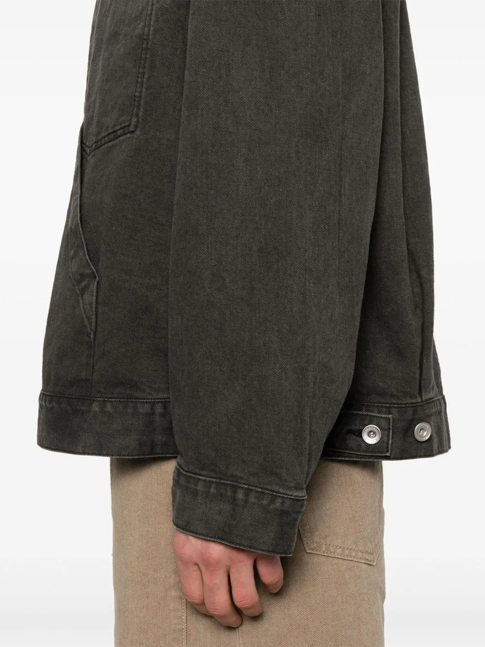 Cotton hooded jacket