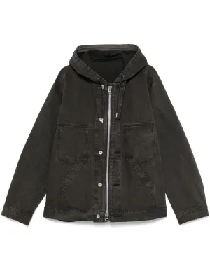 Cotton hooded jacket