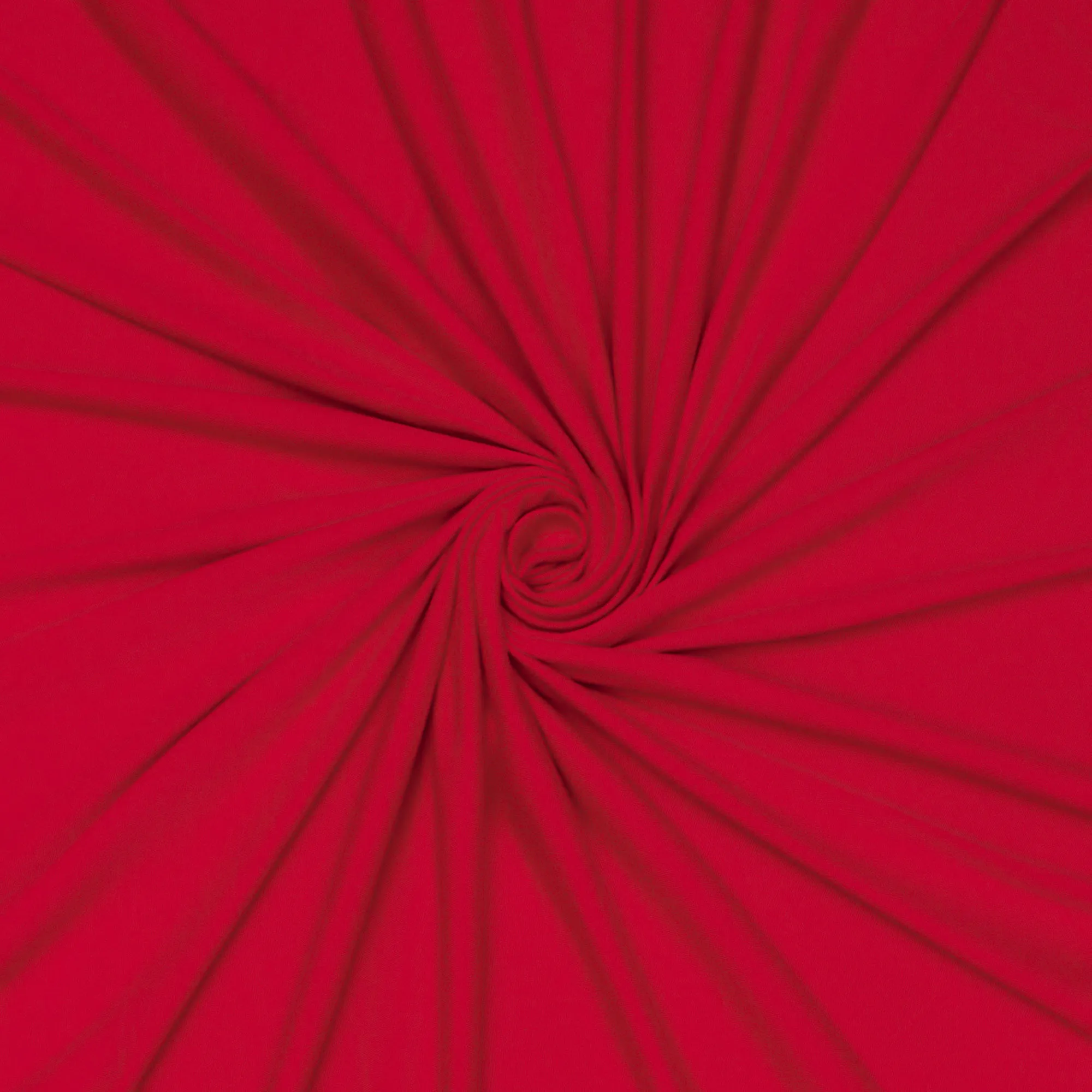 Cotton Knit Plain Red