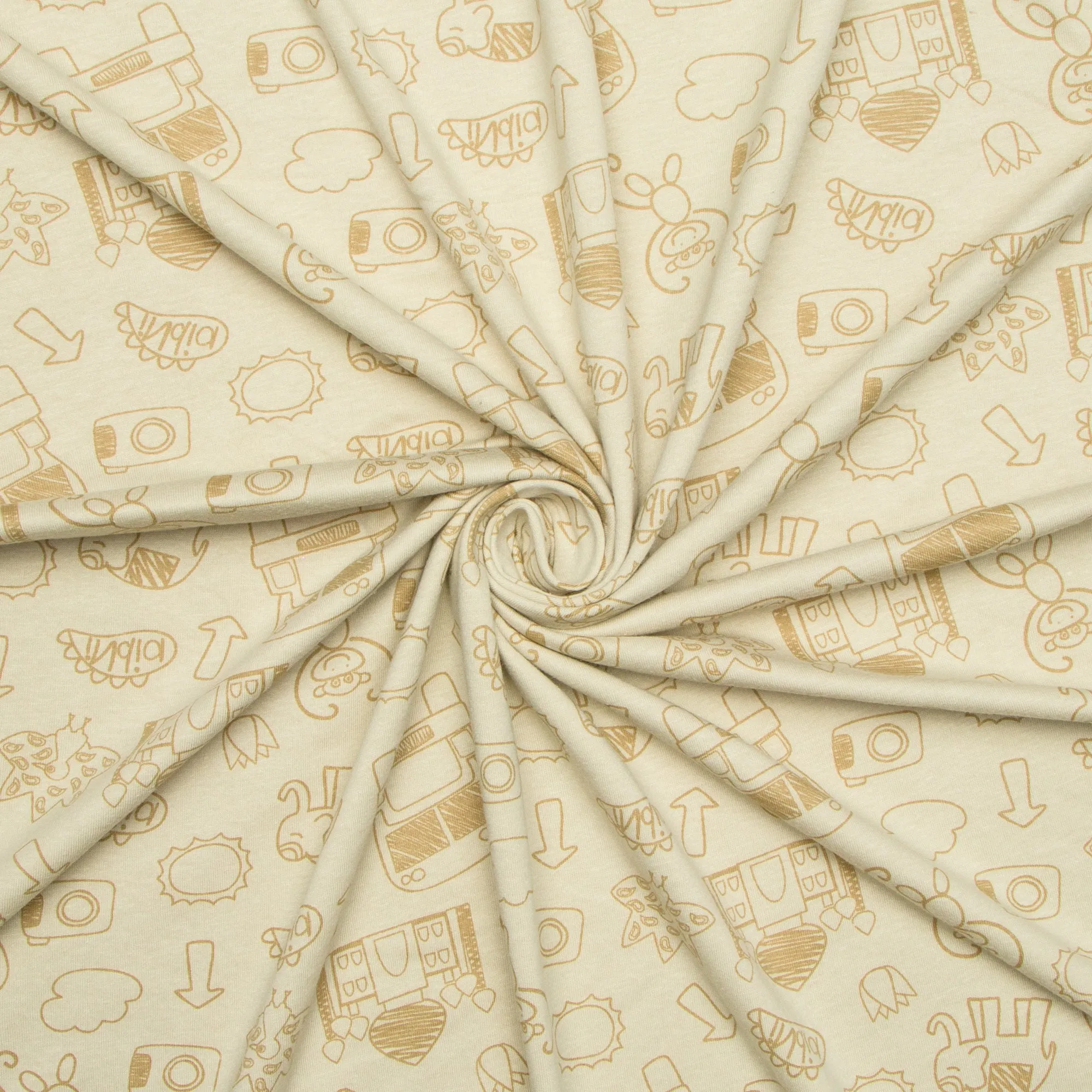 Cotton Knit Stone Sketch