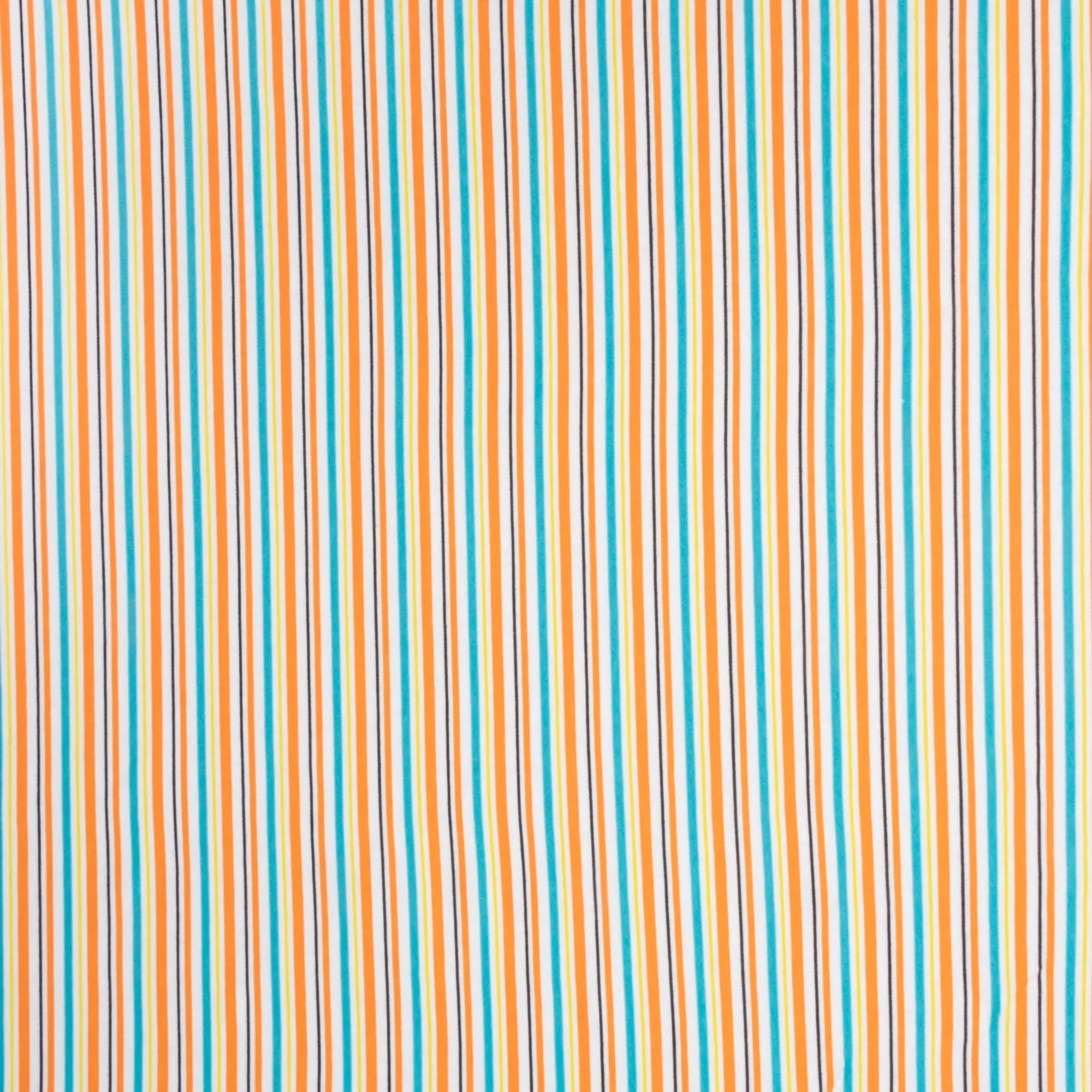 Cotton Knit Stripe Turq