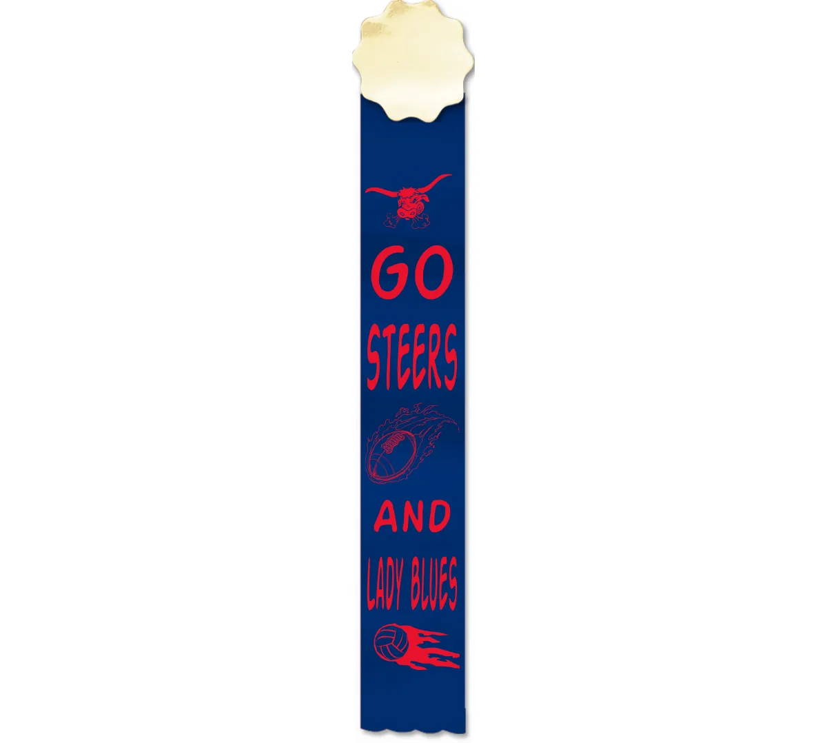 Custom Metallic 3" x 16" Super Ribbon