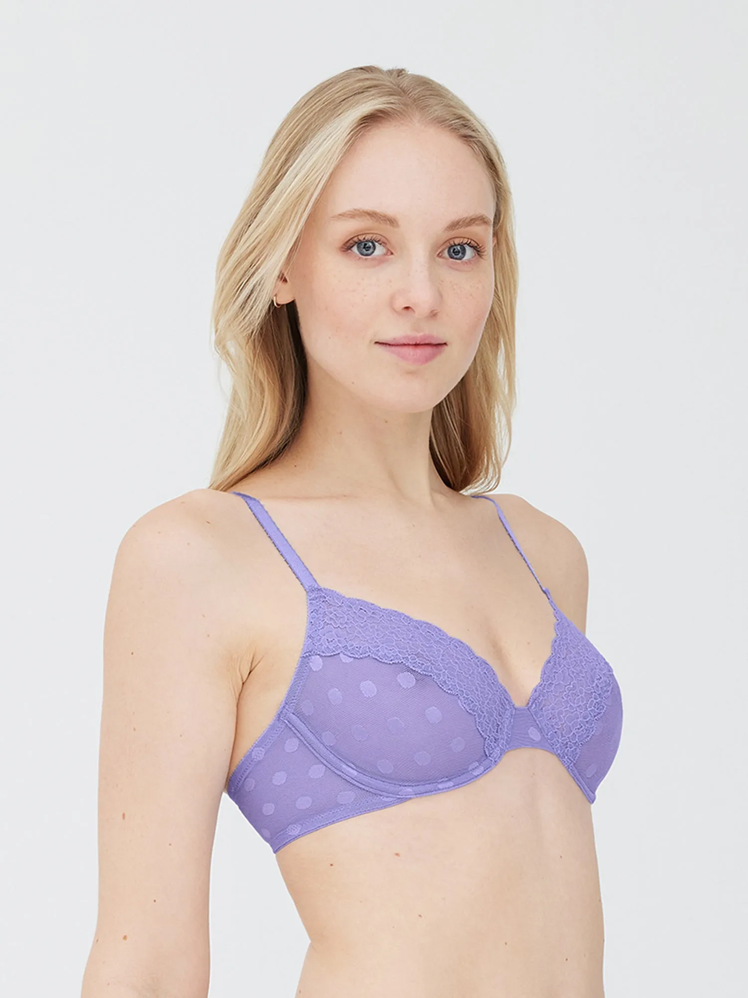 Dare Dot Plunge Unlined Bra
