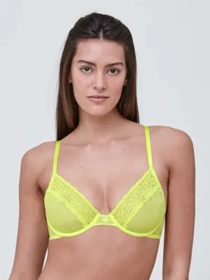 Dare Dot Unlined Underwire Plunge Bra