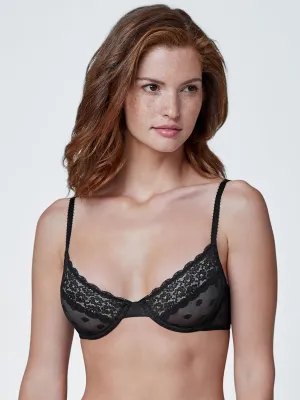 Dare Dot Unlined Underwire Plunge Bra