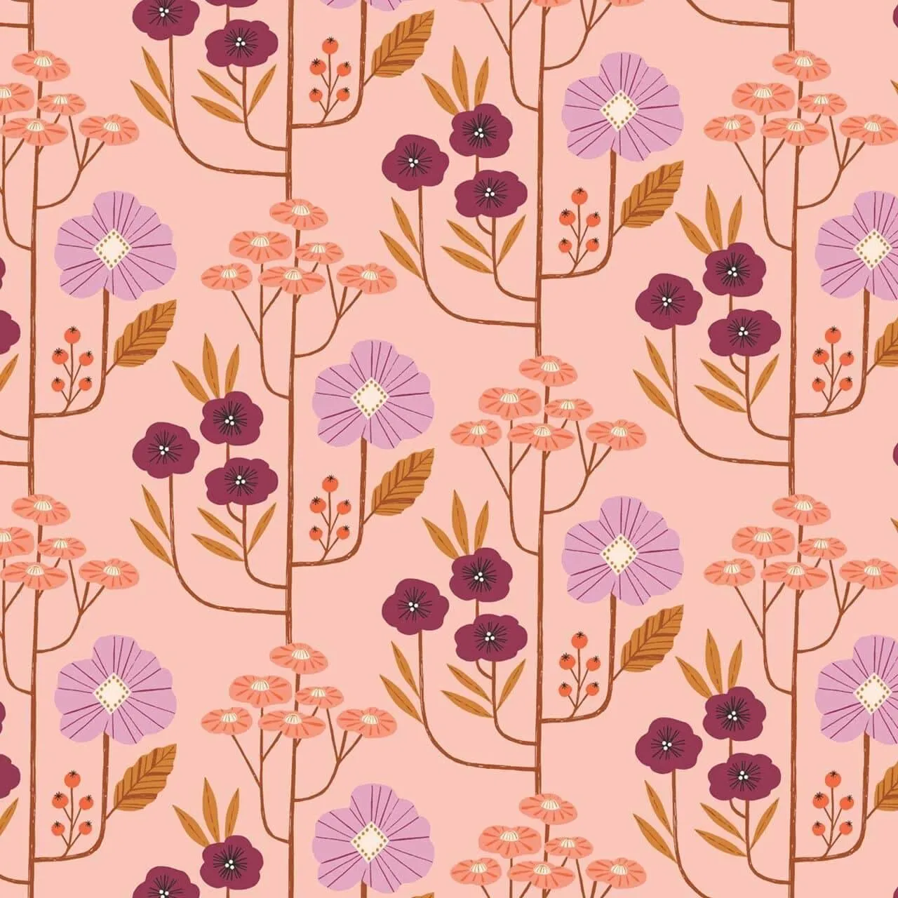Dashwood Studio - Wild - Floral Trellis