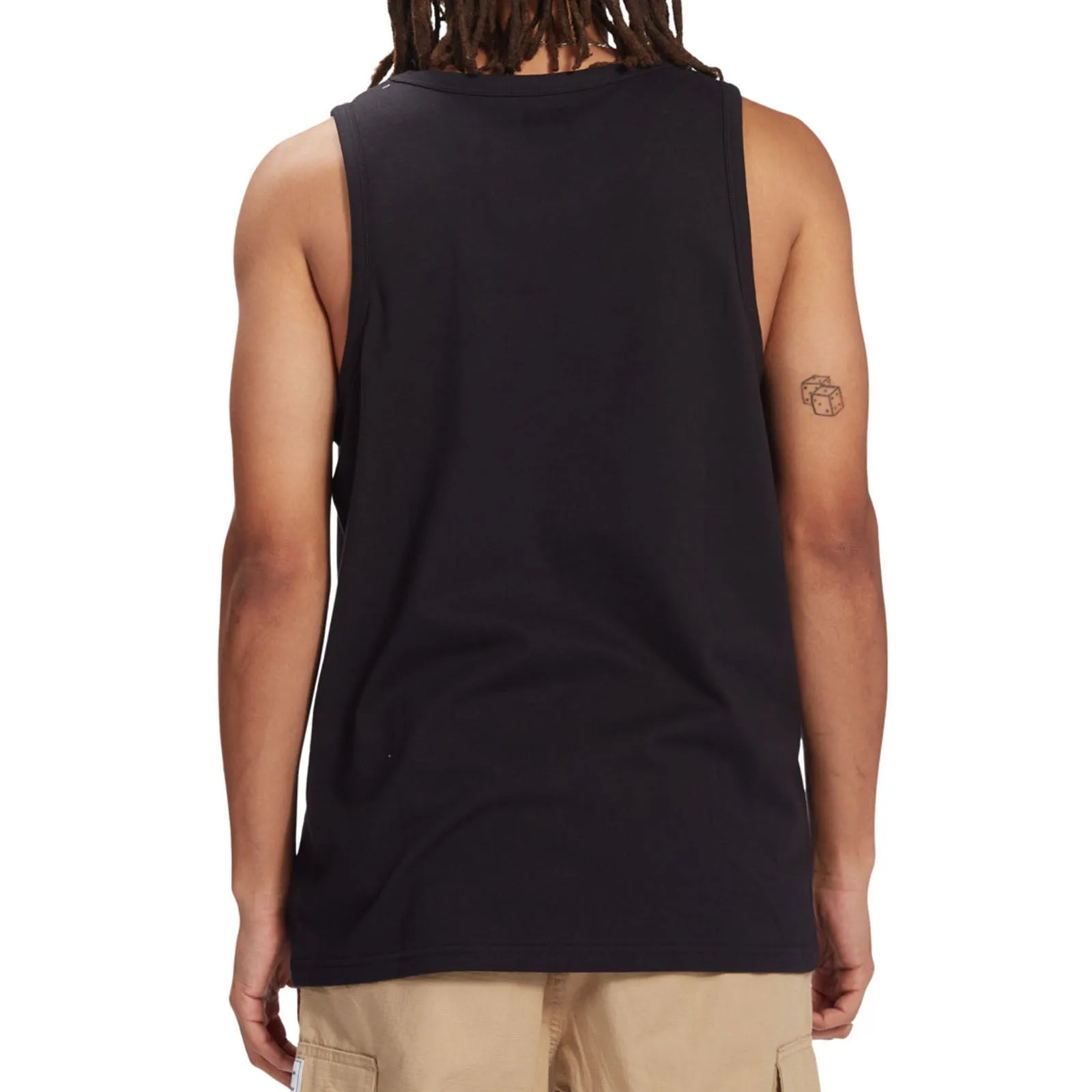 DC Shoes Mens DC Star Pocket Cotton Sleeveless T-Shirt