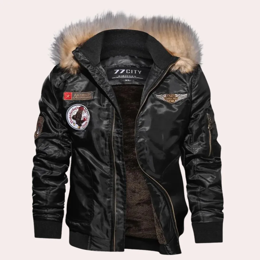 Donald - stylish hooded winter coat for men