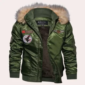 Donald - stylish hooded winter coat for men