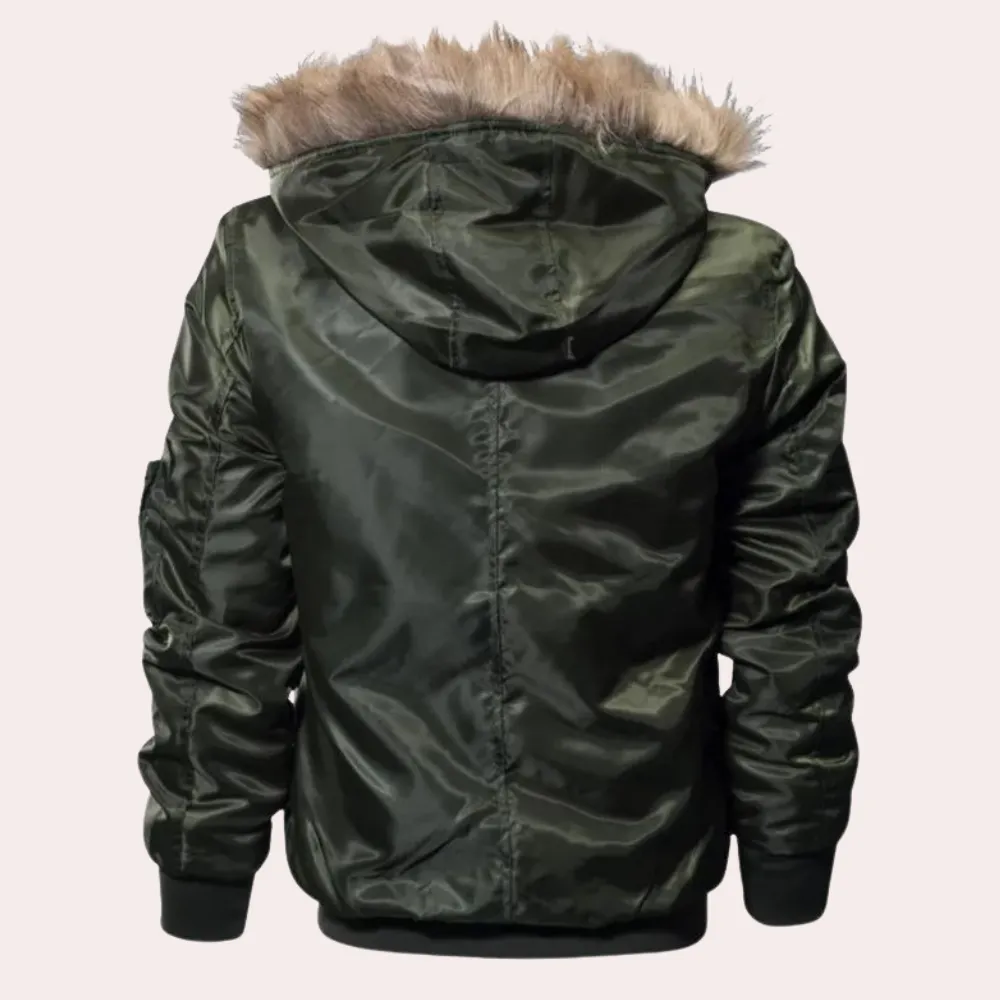 Donald - stylish hooded winter coat for men
