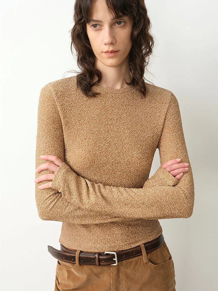 Elegant Metallic Shirt