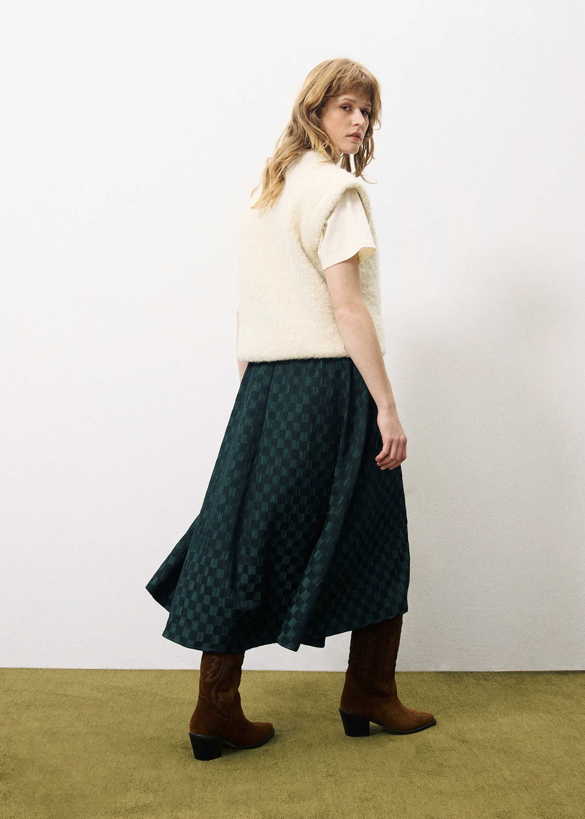 Emanuelle Skirt - Forest Green