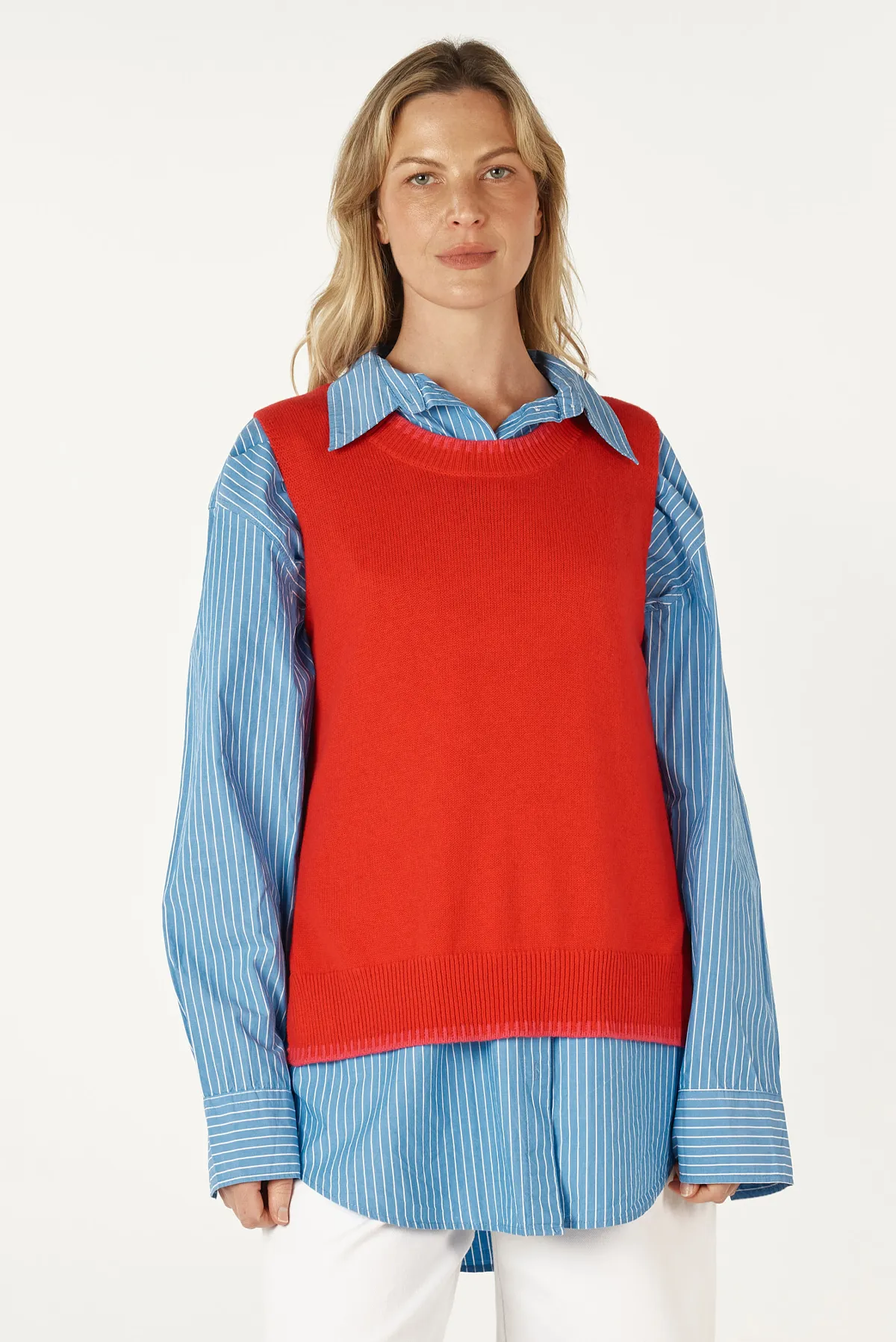 ESSENTIAL TWO TONE VEST