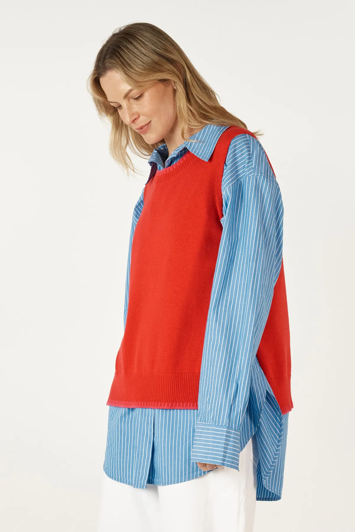 ESSENTIAL TWO TONE VEST