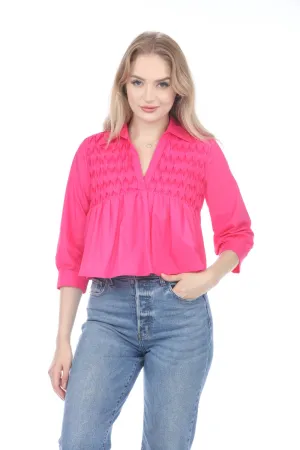 Fleur RuffleWave Top
