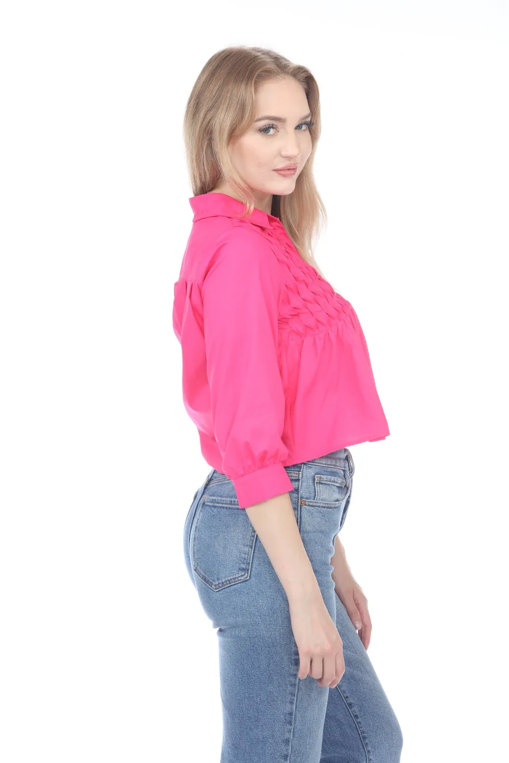Fleur RuffleWave Top