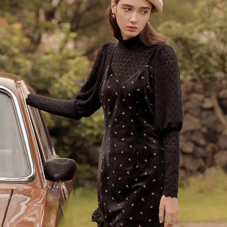 French girl sheer tops