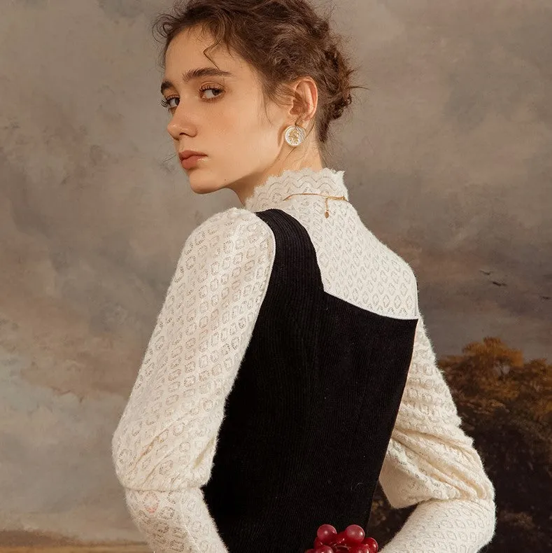 French girl sheer tops