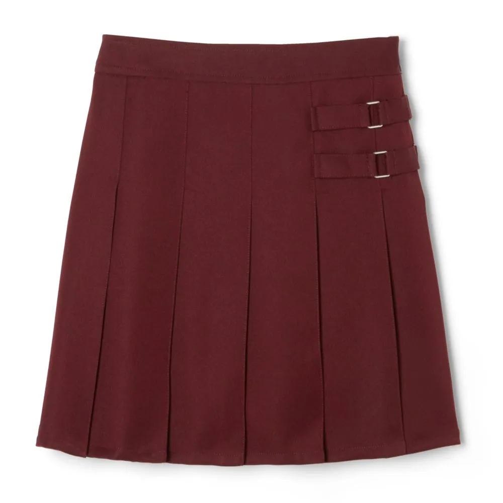 French Toast Girls Adjustable Waist 2-Tab Scooter Skirt